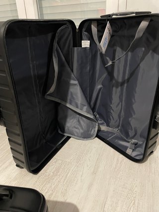 Conjunto 4 Maletas Negras Rígidas