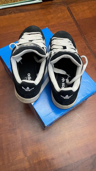 Zapatillas Adidas Campus Negras Blancas