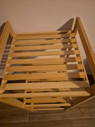 Estantería de bambú para baño