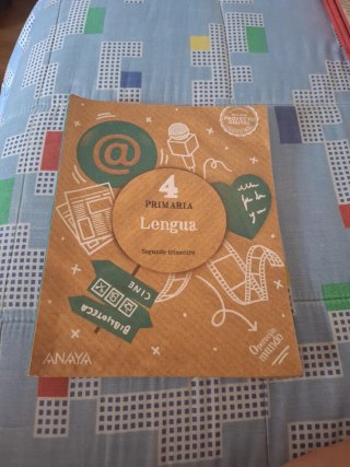 Libro lengua engua 4 Primaria : Operación Mundo