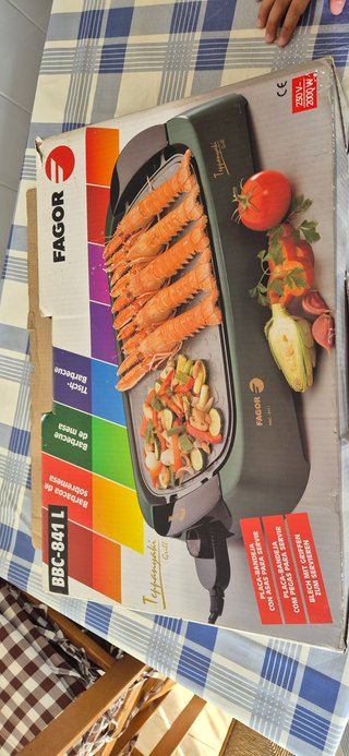Plancha Eléctrica Fagor Teppanyaki Grill BBC-841 L