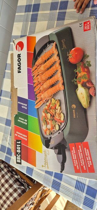 Plancha Eléctrica Fagor Teppanyaki Grill BBC-841 L