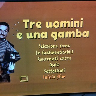 Tre uomini e una gamba DVD Film Aldo Giovanni Giac