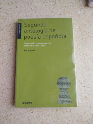 Segunda antología de poesía española