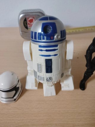Lote Figuras Star Wars: R2-D2, Vader, Stormtrooper