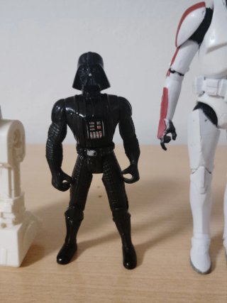 Lote Figuras Star Wars: R2-D2, Vader, Stormtrooper