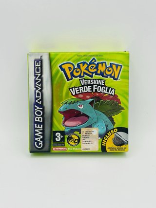 Pokémon Verde Foglia Game Boy Advance Completo