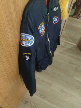 Chaqueta bomber niño Top Gun