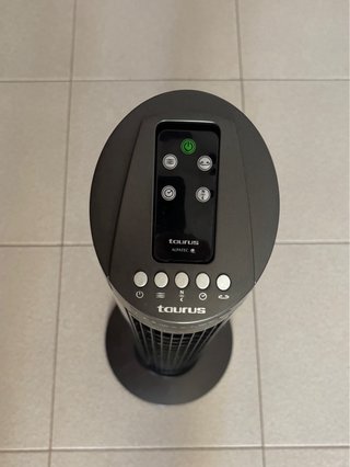 Ventilador Taurus Torre Negro/Gris para ARREGLAR