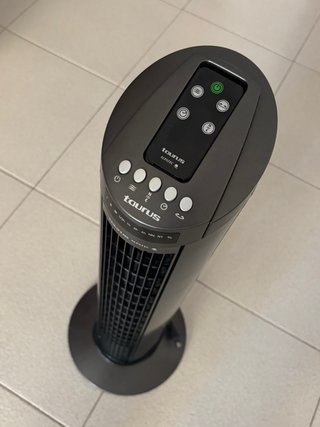 Ventilador Taurus Torre Negro/Gris para ARREGLAR