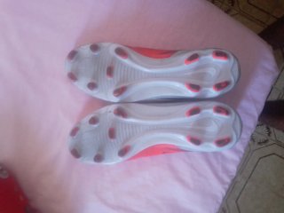Botas de fútbol Nike naranjas
