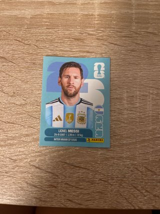Cromo Mundial FIFA Messi Inter Miami CF