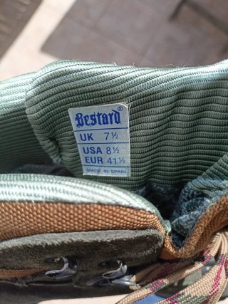 Botas Bestard Talla 41.5 Verde