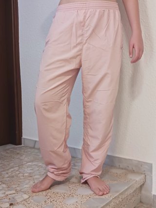 Pantalón Deportivo Nylon Retro 90s Rosa