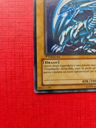 Drago Bianco Occhi Blu 1ª Edizione MIK-1001