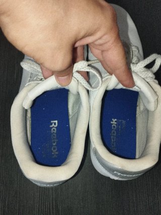 Zapatillas Reebok Mujer Blancas y Plateadas