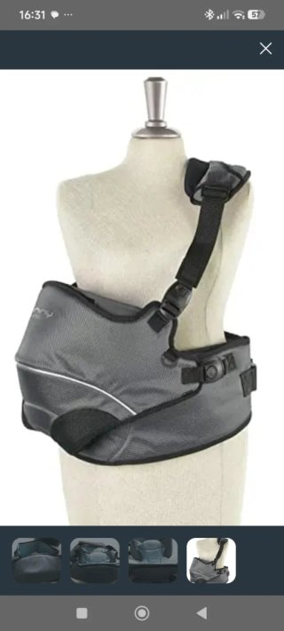 Mochila portabebés ergonómica