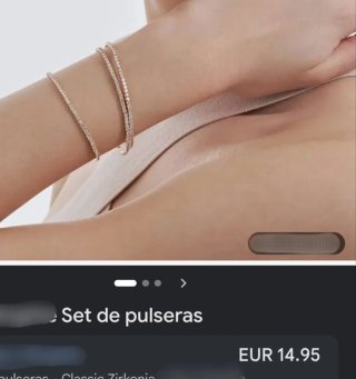 Set 3 Pulseras Circonita