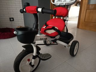 Triciclo evolutivo rojo y blanco