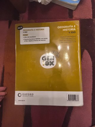 Geografia i Història, 4 ESO, Geniox