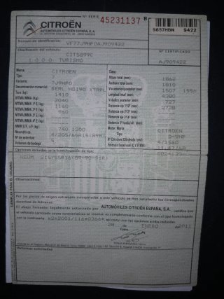 Citroen Berlingo 2011