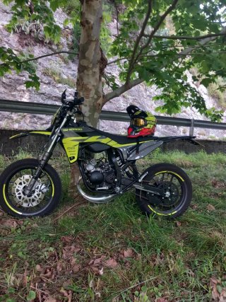 Sherco SM Top 74cc Negro/Amarillo