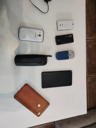 Teléfono móvil Nokia antiguo