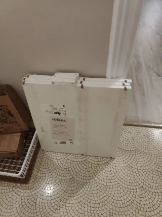 Estantes HJÄLPA IKEA Blancos
