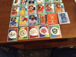 Lote 29 cromos Mundial 2026
