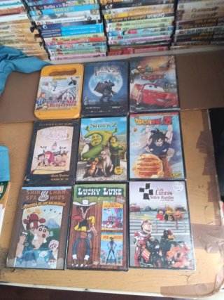 Lote DVDs Infantiles y Familiares