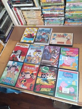 Lote DVDs Infantiles y Familiares