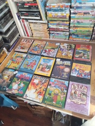 Lote DVDs Infantiles y Familiares