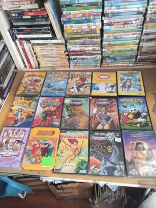 Lote DVDs Infantiles y Familiares
