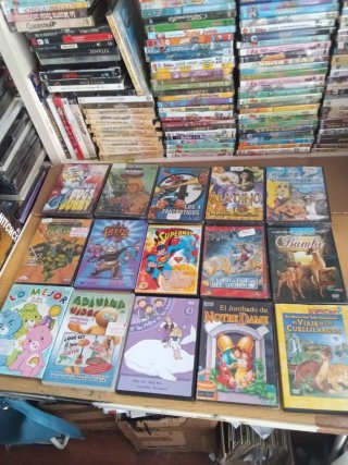 Lote DVDs Infantiles y Familiares