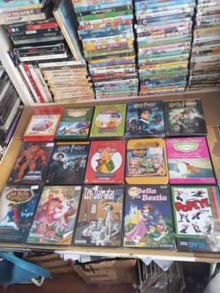 Lote DVDs Infantiles y Familiares