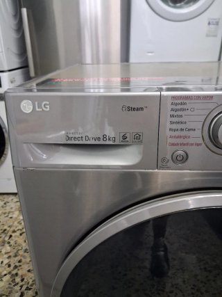 Lavadora LG 8 kg + garantía y transporte
