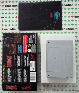 BlackHawk Super Nintendo PAL Version
