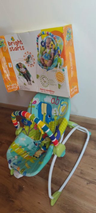 Hamaca para bebé con estampado infantil