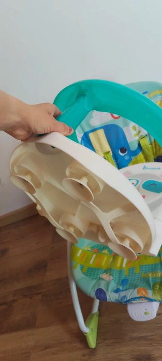 Hamaca para bebé con estampado infantil