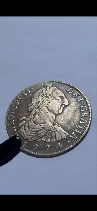8 Reales 1774 (MBC+) Potosi Carlos III