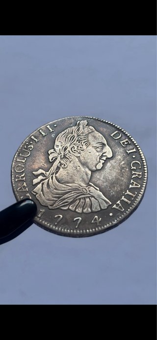 8 Reales 1774 (MBC+) Potosi Carlos III
