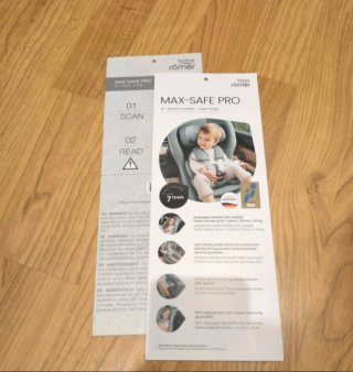Silla Coche Britax Römer Max Safe pro Contramarcha