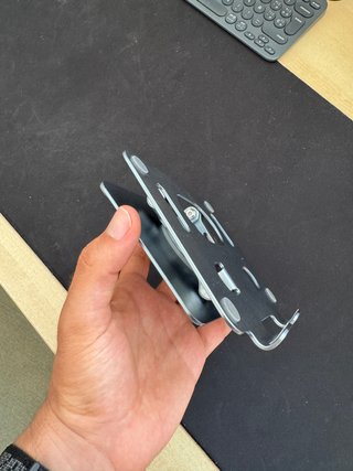 Soporte Tablet Aluminio Ajustable Elevador Base