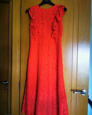 Vestido de fiesta rojo