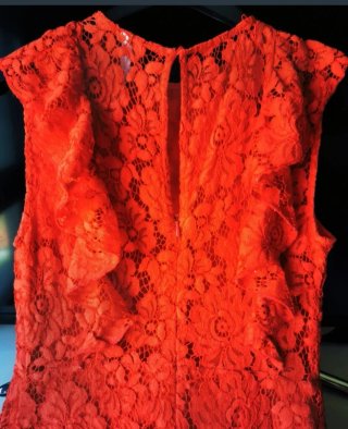 Vestido de fiesta rojo