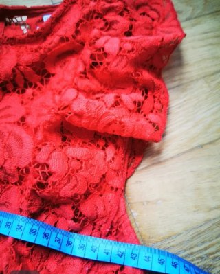 Vestido de fiesta rojo