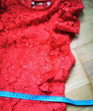 Vestido de fiesta rojo