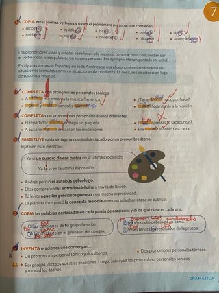 Lengua castellana, 5 Primaria