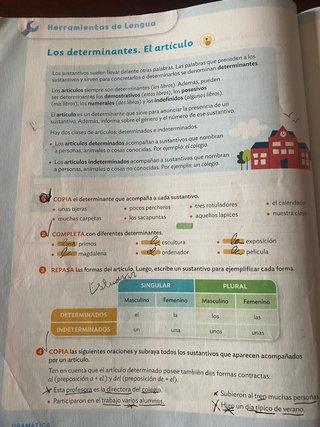 Lengua castellana, 5 Primaria