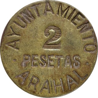 Monedas Serie completa  Replica Antigua  Arahal